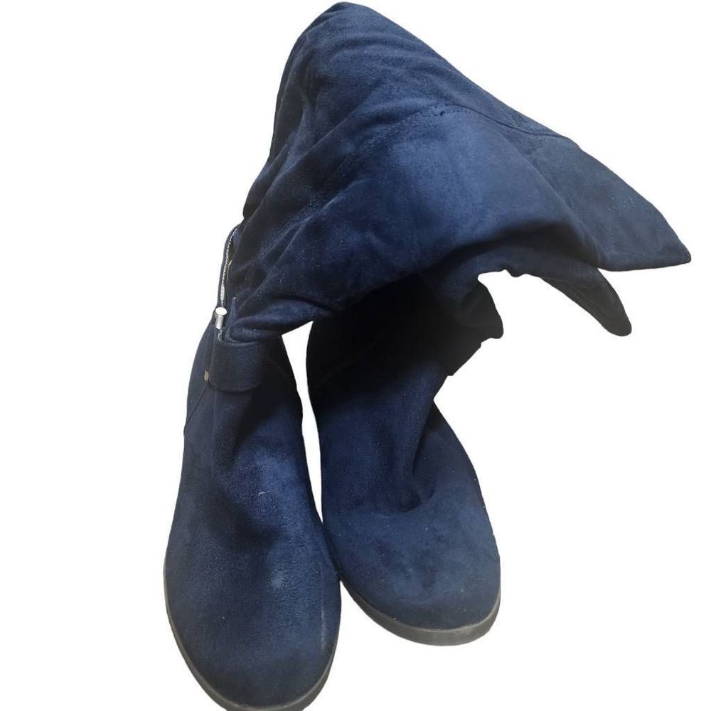 Jb Blue Fall Riding Boots Size 9